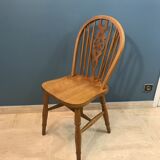 Chair Windsor Wheelback vintage solid wood