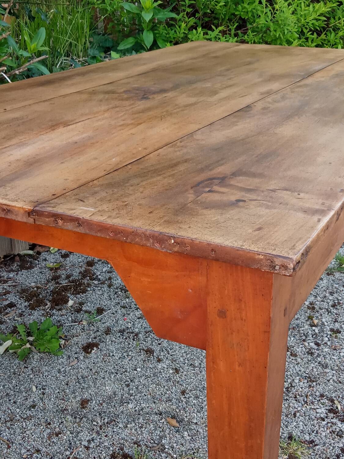 Farmhouse table for 4/6 people