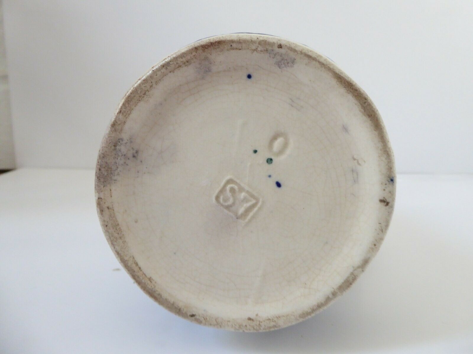 Ceramic jug from France Bleu