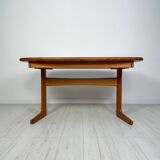 Table de salle à manger extensible en teck Juul Kristensen, design danois vintage des années 1970