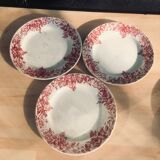 Lot 5 plates terre de fer