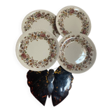 Johnson Bross Set of 4 Dessert Plates