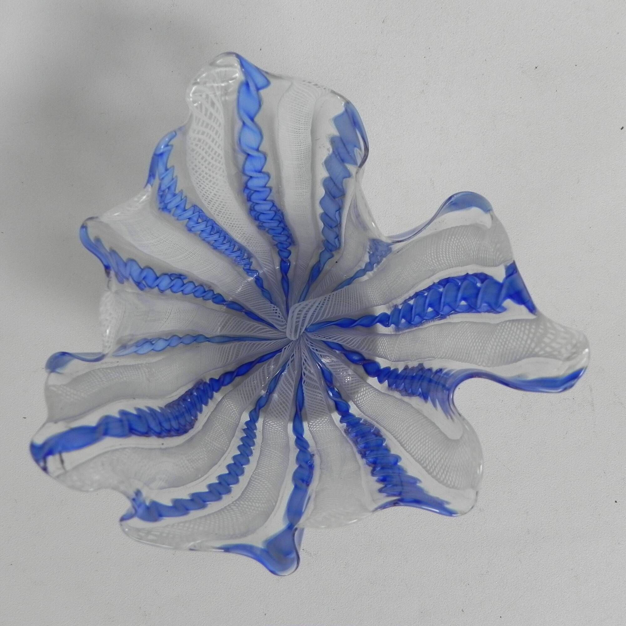 Fazzoletto vase Zanfirico by Fulvio Bianconi for Venini, Venice, Murano, 1950s