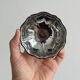 Lot de 9 coupelles basses en métal inox brillant