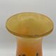 Legras Art Nouveau vase in enameled glass with flower decoration
