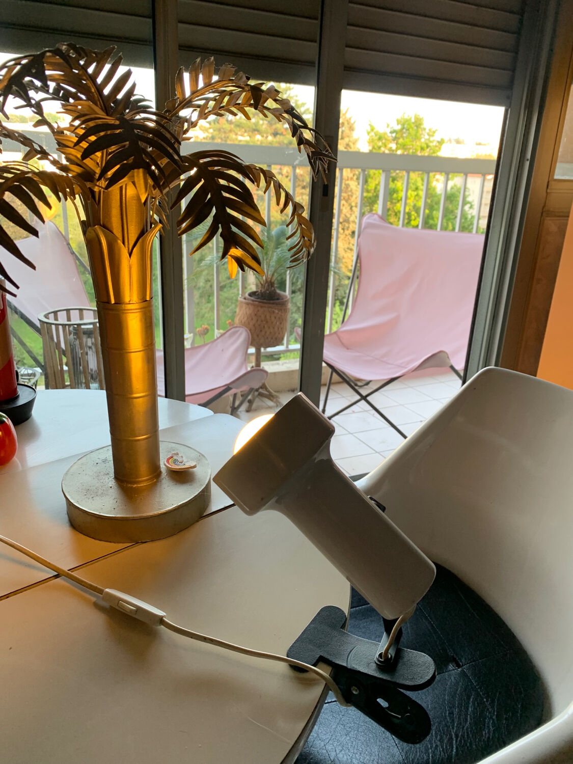 Spot lamp 70 years with clip