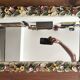 Italian wall mirror in polychrome floral metal, 1950s