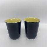 6 ceramic cups 1950