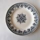 6 dessert plates Hautin-Boulenger and Co.
