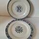 Pair of ironstone plates – Salins François Ier & KG