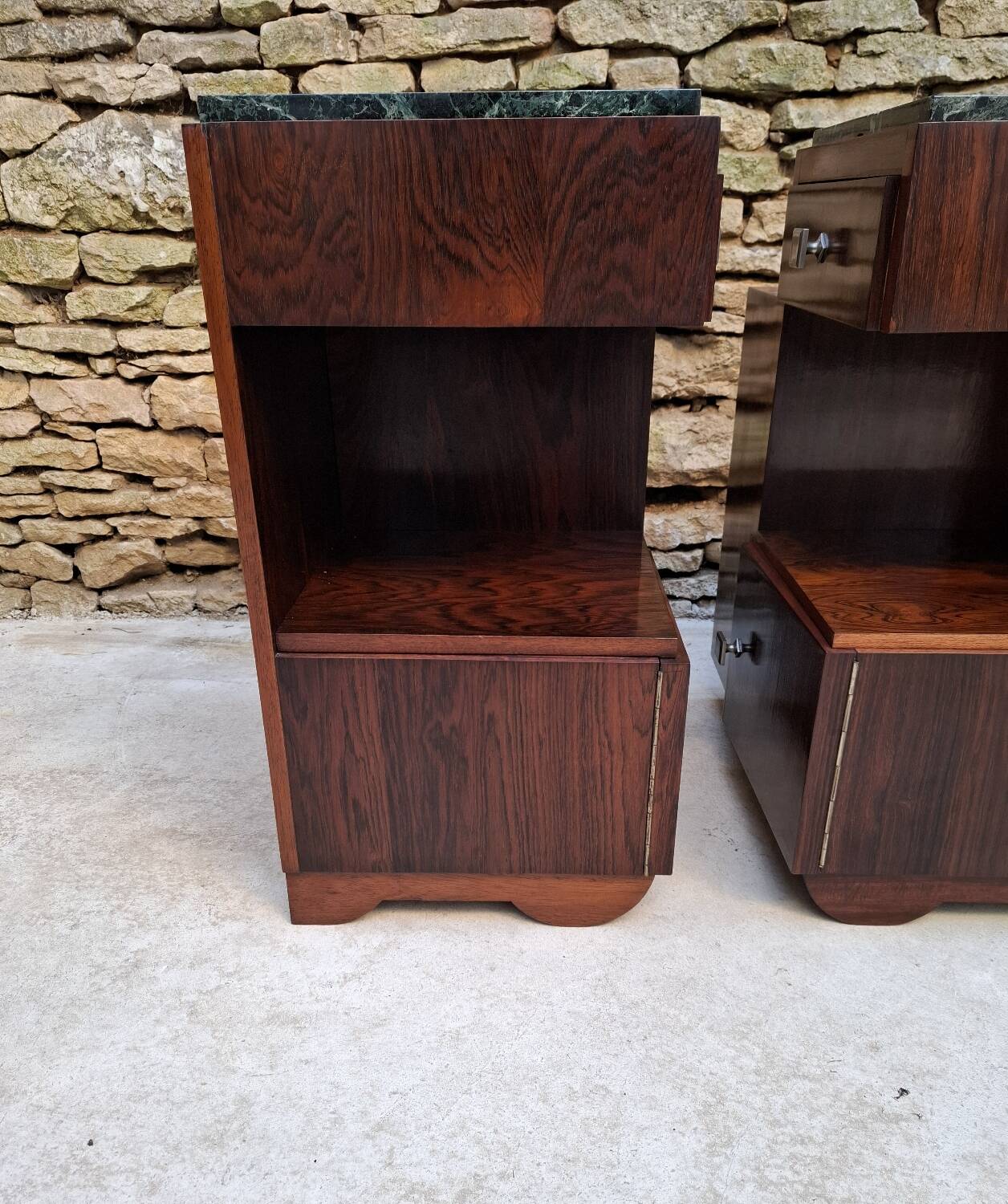 Art Deco bedside tables