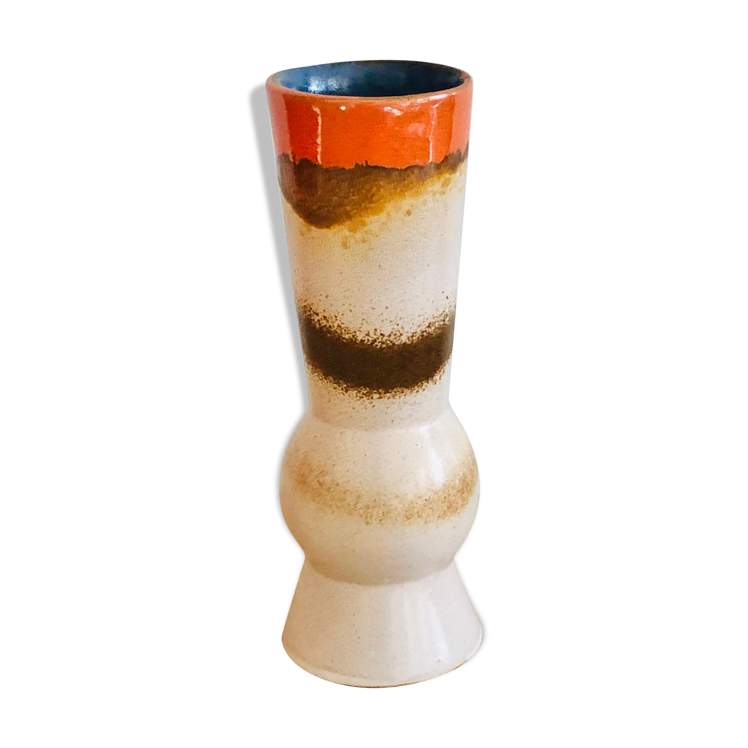Ceramic vase Strehla, Germany