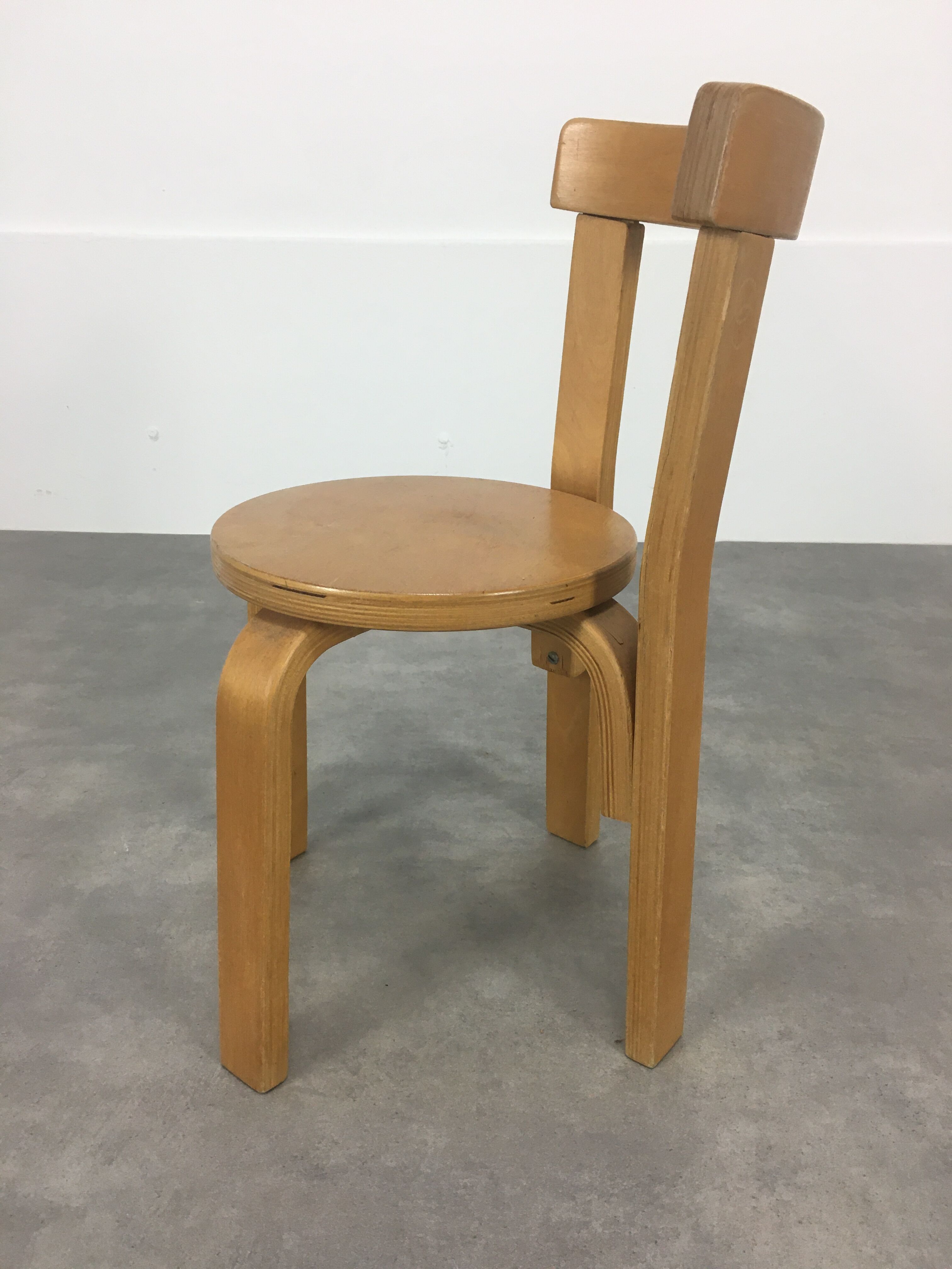Children's chair arched wood 60