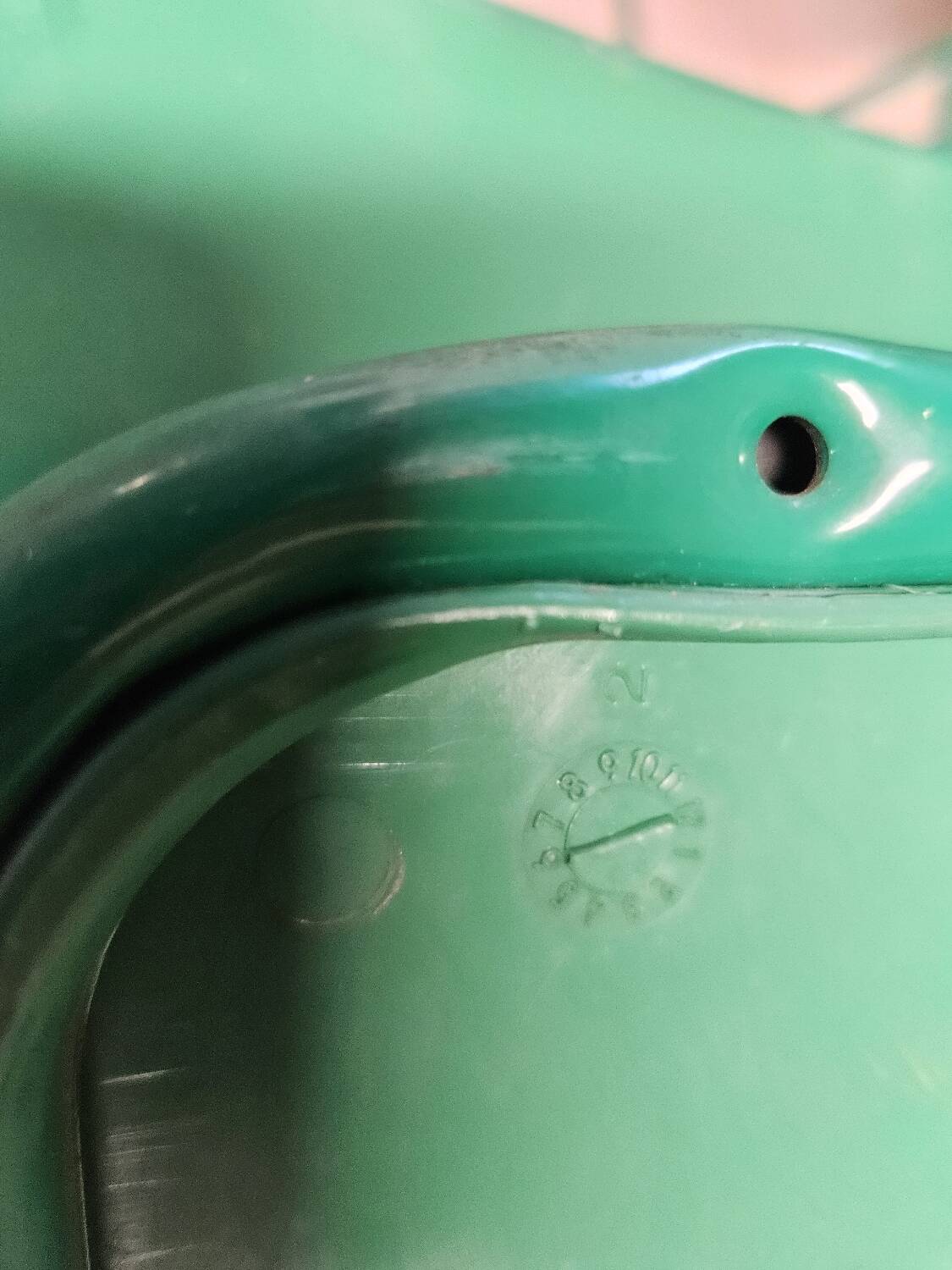 Lot de 6 chaises verte de terrasse pliables