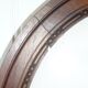 Oval wooden frame and 47.5 cm window