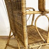 Rattan armchair