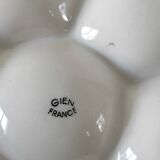 Set of oyster or shellfish plates