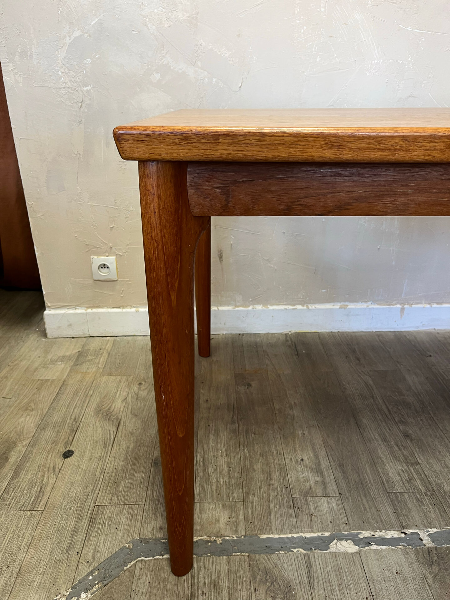 Table à manger scandinave en teck Grete Jalk 1960