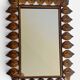 Spanish Mid-Century Wrought Iron Mirror with Foliage Frame, Circa 1950s