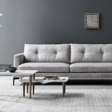Sofa, sofa, "essentiel 154", 2 seater, VIP beige by Sergio Bicego, SABA,