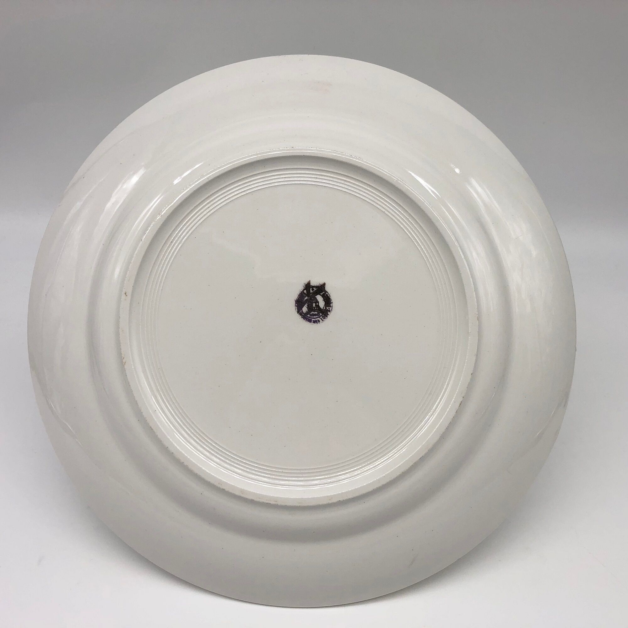 Round serving dish Orchies Moulin des Loups