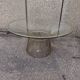 Glass coffee table