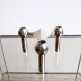 Candlesticks modular S22 by Caesar Stoffi & Fritz Nagel for BMF 1970 s, Set of 4
