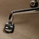Charles & Ray Eames EA117 Office Chair in Black Leather and Chrome, Vitra