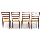 Set of 4 vintage dining room chairs by Cees Braakman for Pastoe Model CB09