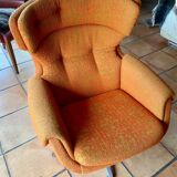 Fauteuil pivotant et basculant Circa 70