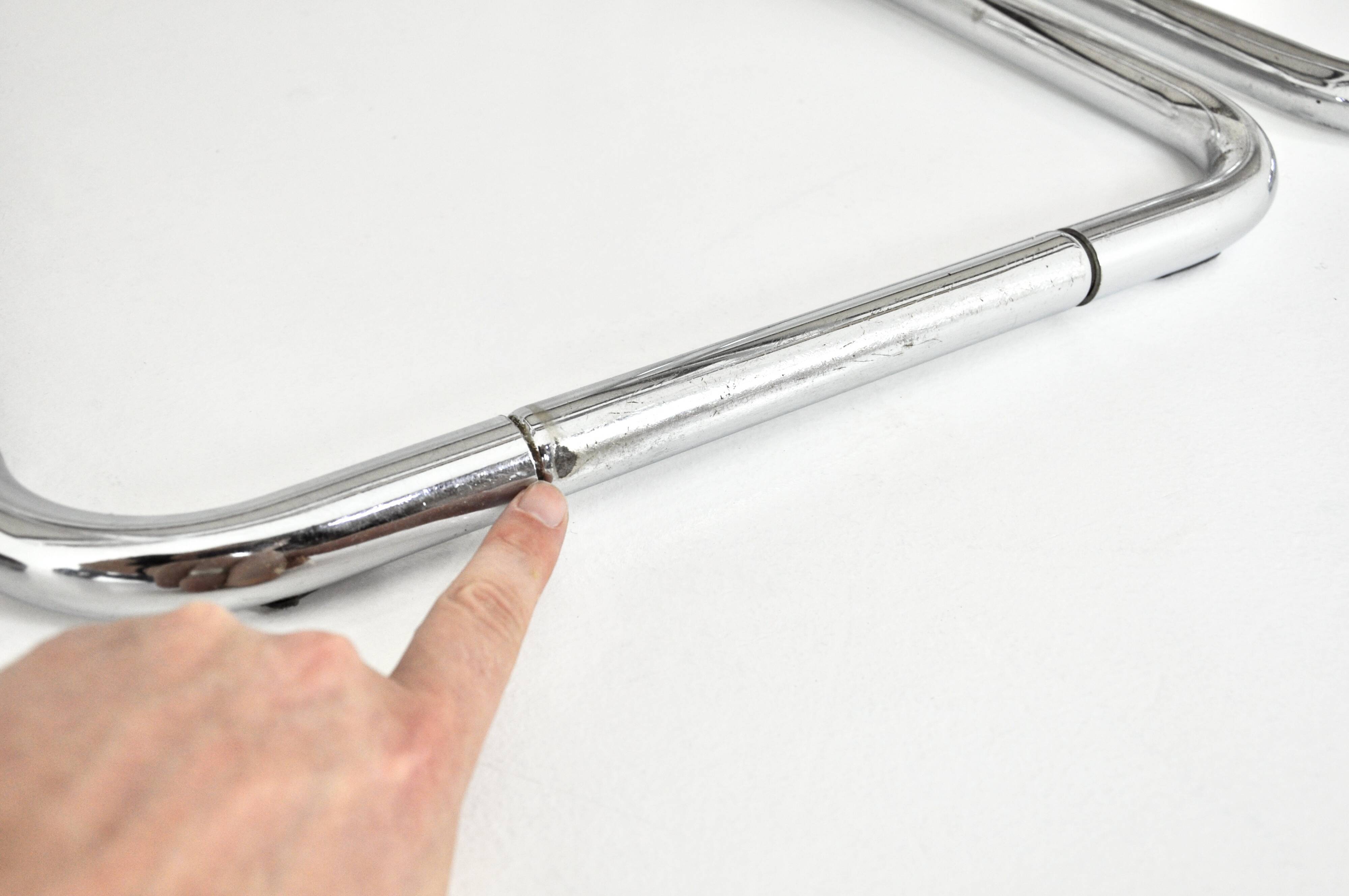 Set of 4 B32 Style Dining Chairs by Marcel Breuer