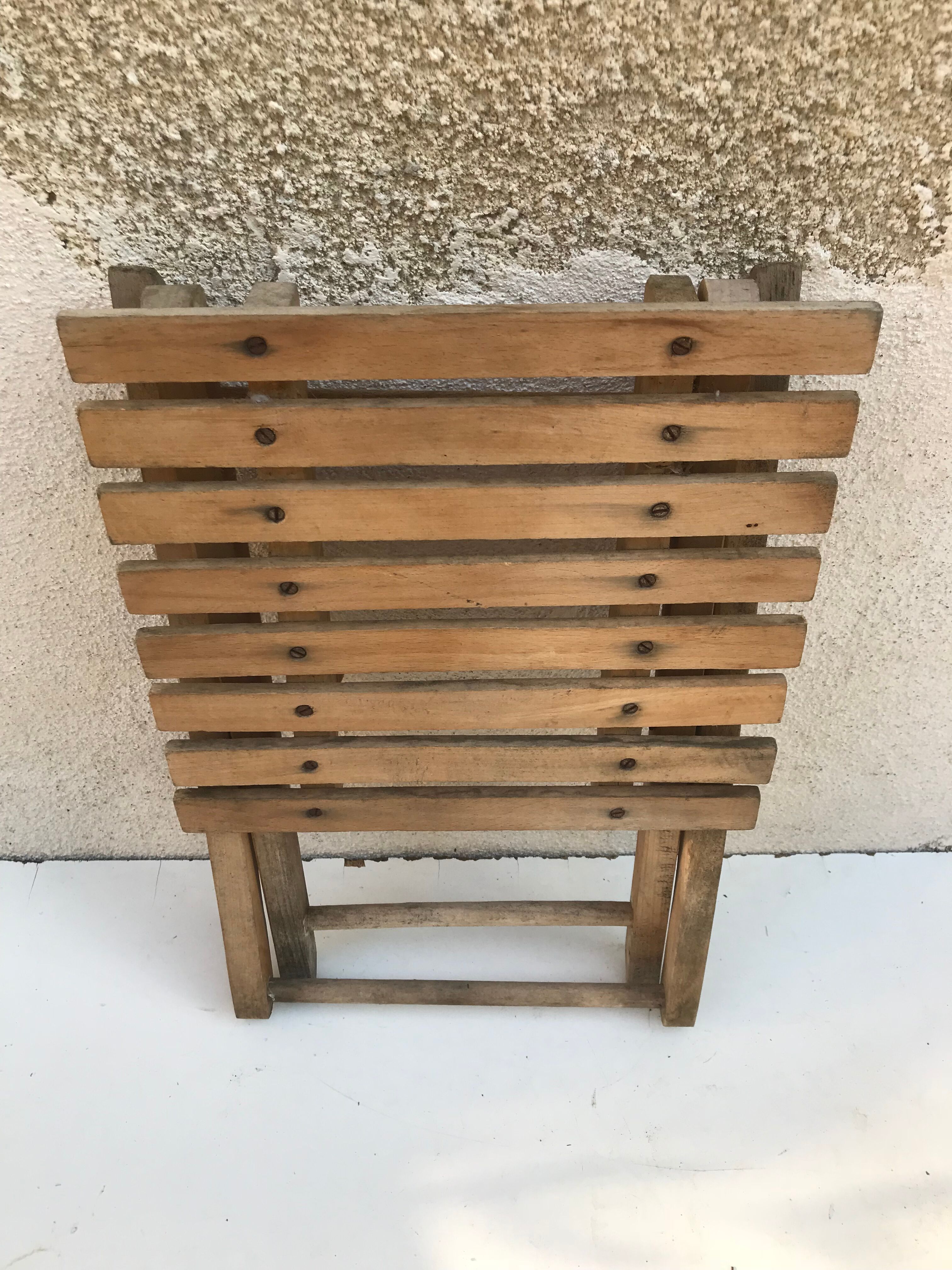 Tablet door plant wooden foldable Decoration Vintage