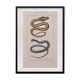 Lithography engraving vintage snakes - 1850