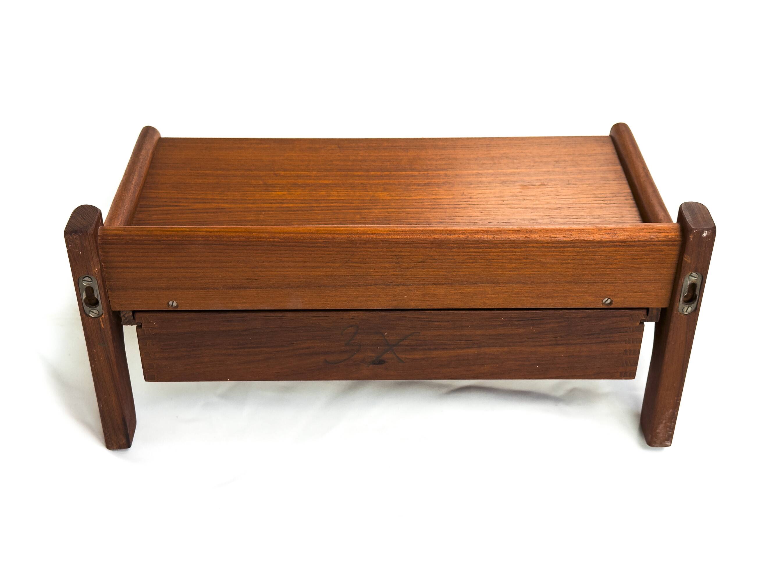 Teak Wall Console attributed to Børge Mogensen, 1960s