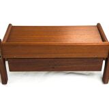 Teak Wall Console attributed to Børge Mogensen, 1960s