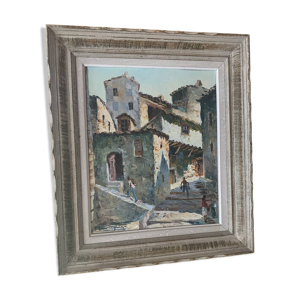 Tableau ancien, huile
