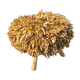 Spaghetti wool pouf