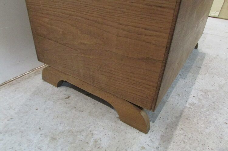 Storage crate, trunk oak