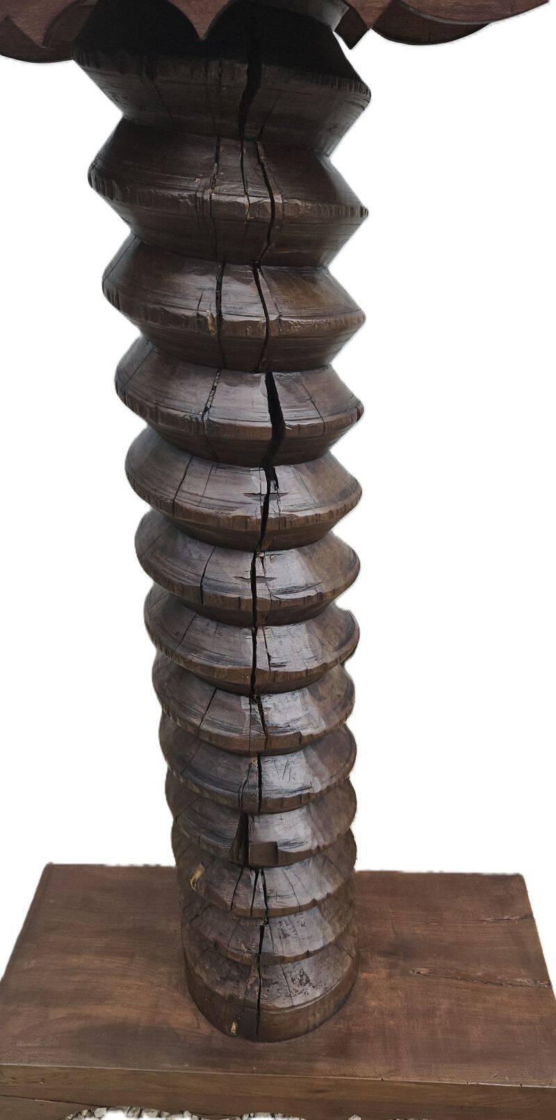 Large press screw column