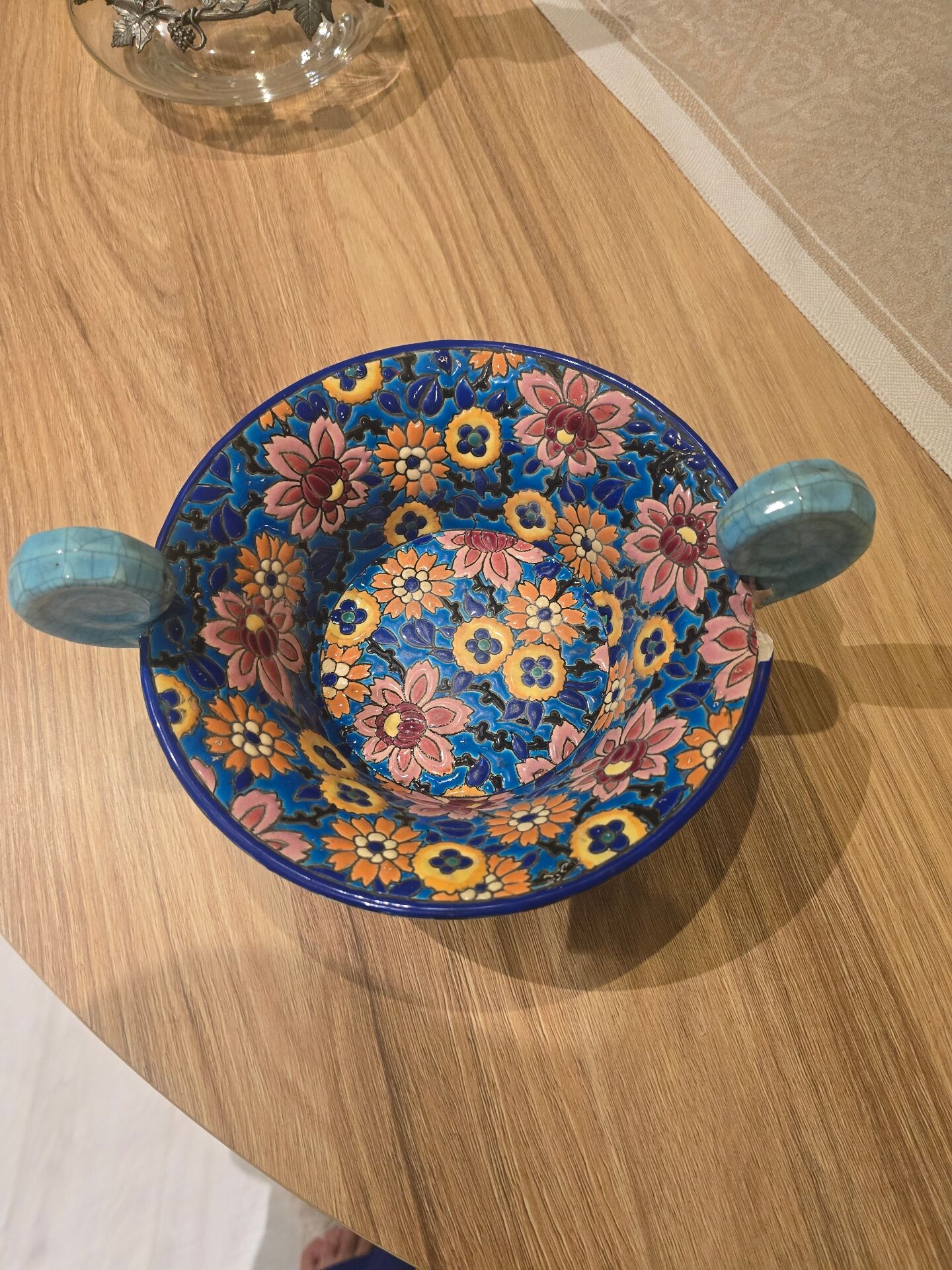 Enamel plate