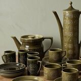 Coffee/tea service "Totem" Portmeirion – Susan Williams-Ellis – Green O