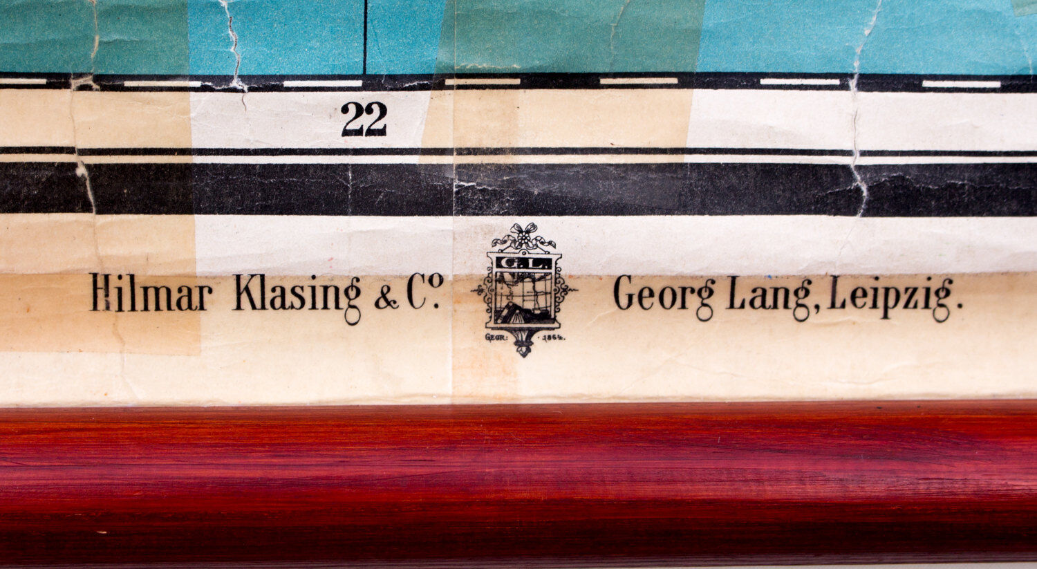 Map southern part of Europe, 1912