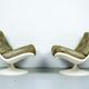 Pair of F976 armchairs by Geoffrey Harcourt for Artifort