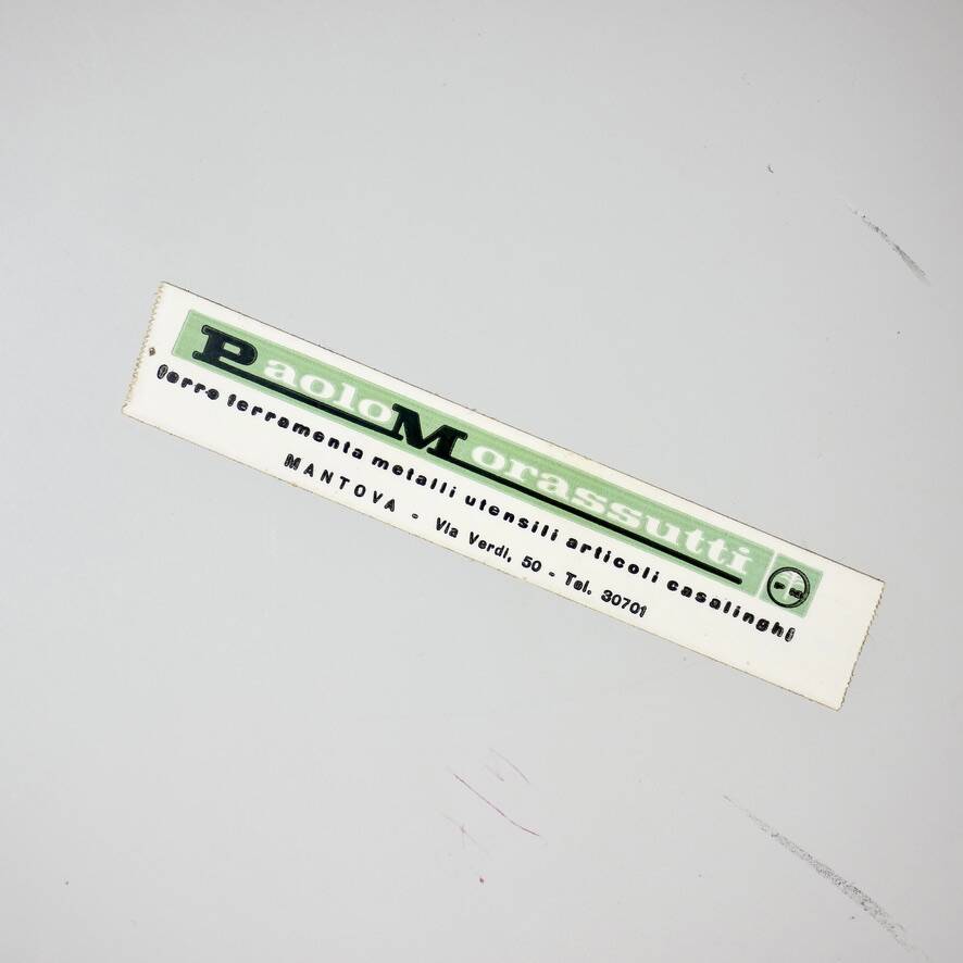 Large oval mirror by Veca, Italy, 1970s