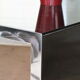 Nanda Vigo design in years '70 low mirror table "four corners" by Driade Italy