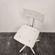 1980s Vintage Industrial Swivel Chair with Adjustable Backrest and Cas