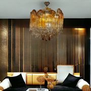 Large Murano Glass Chandelier 1970’s by Mazzega