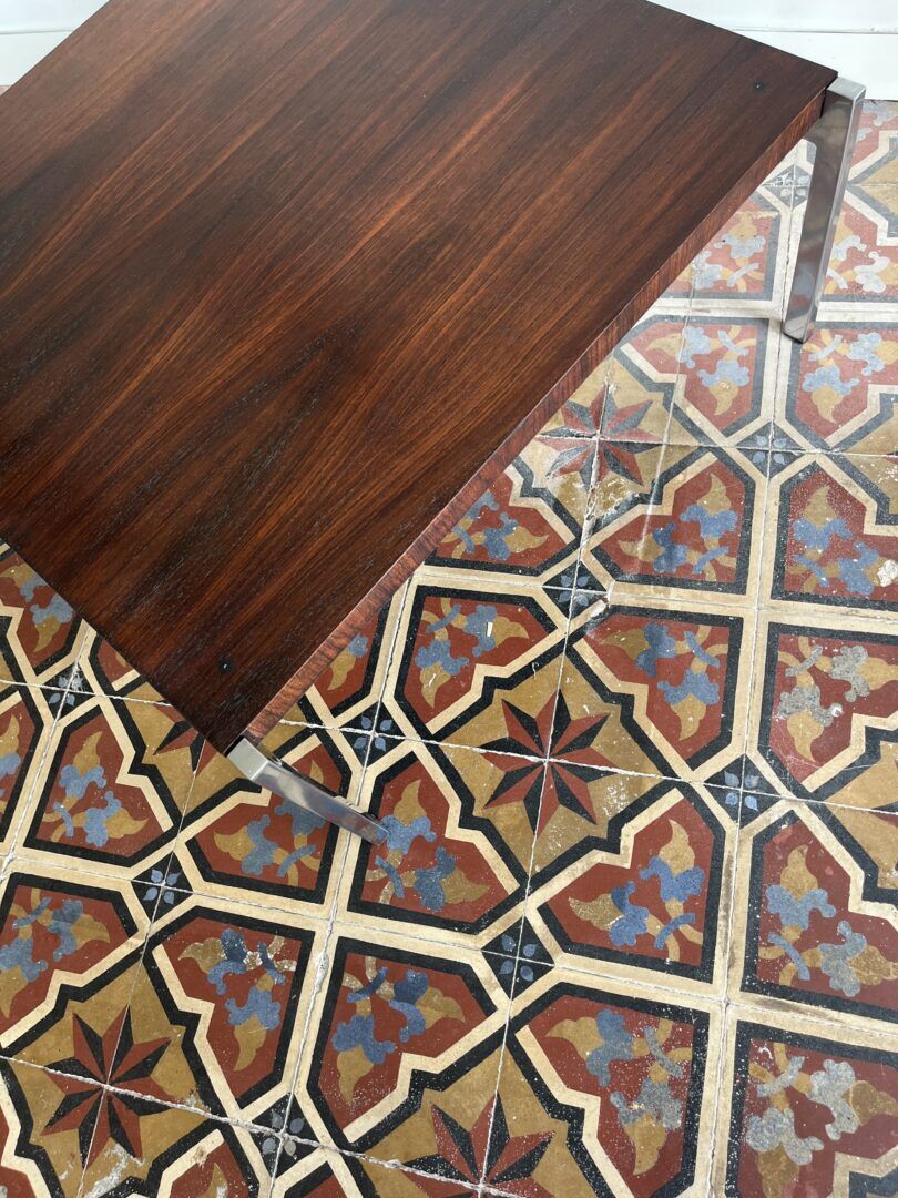 Mid-century rosewood coffee table