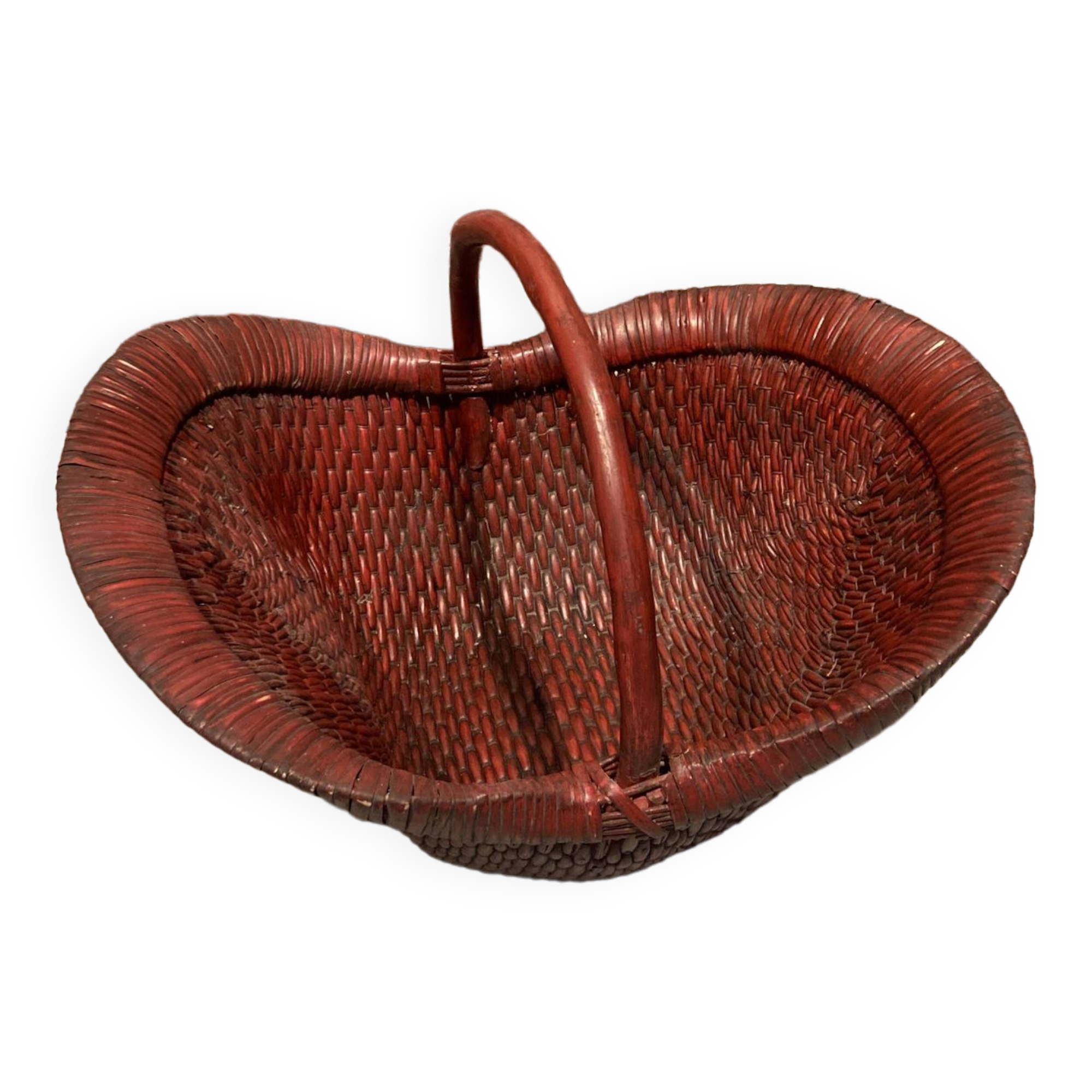 19th century China basket