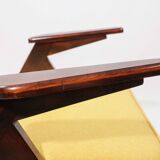 Modern yellow velvet armchair by Chierowski 366